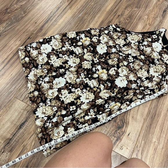 NWT Abercrombie & Fitch High Neck Linen Blend Mini Dress - Picture 7 of 10